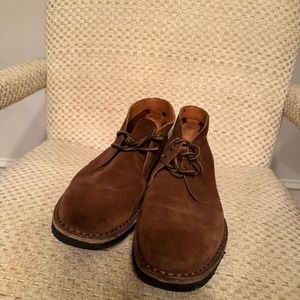 Frye Arden 3481380 Brown Suede Desert Chukka BootsUS mens 11.5